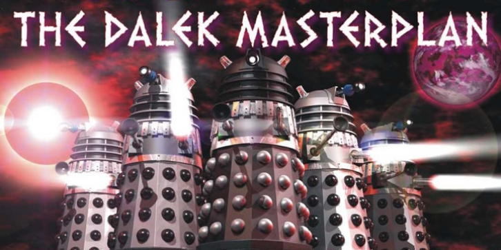 Dalek font preview