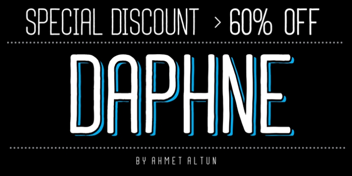 Daphne font preview