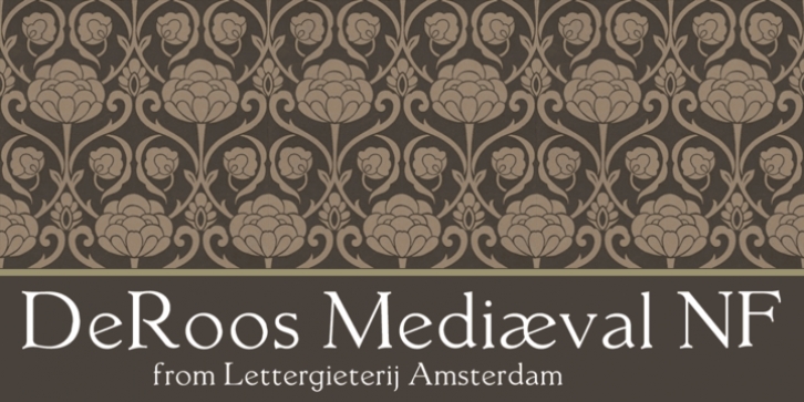 De Roos Mediaeval NF font preview