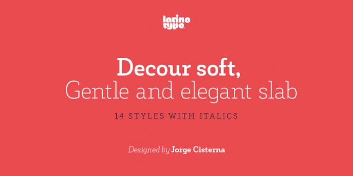 Decour Soft font preview