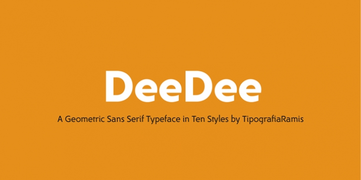 Dee Dee font preview