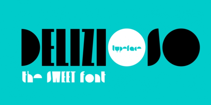 Delizioso font preview