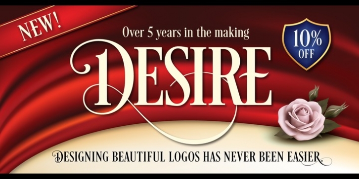 Desire font preview