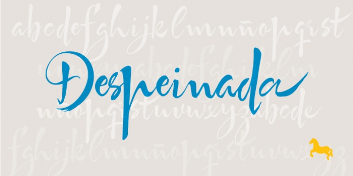 Despeinada font preview