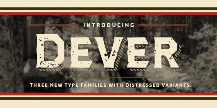 Dever font preview