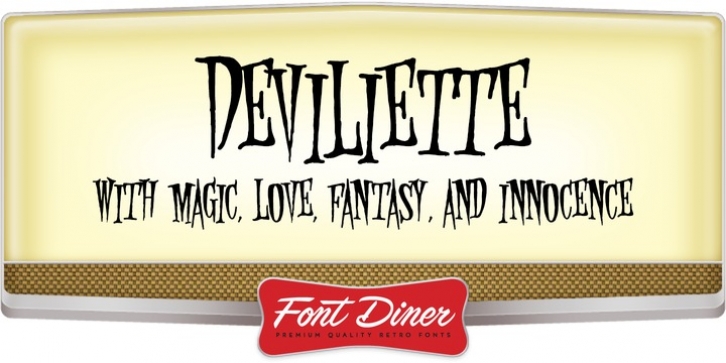 Deviliette font preview