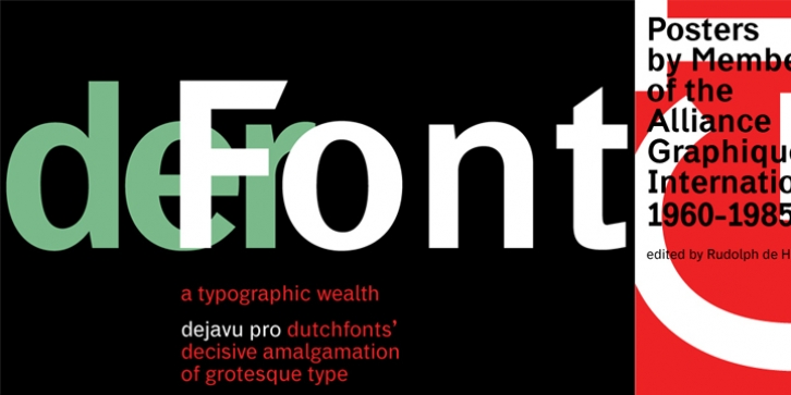 DF Dejavu Pro font preview