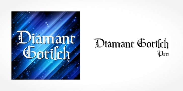 Diamant Gotisch Pro font preview