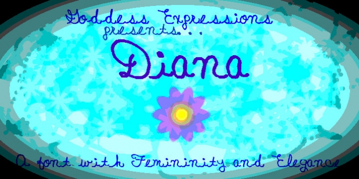 Diana font preview