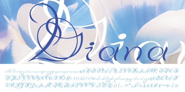 Diana font preview