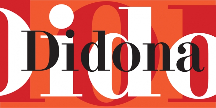 Didona font preview