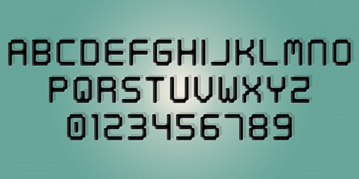 Digital Tech font preview