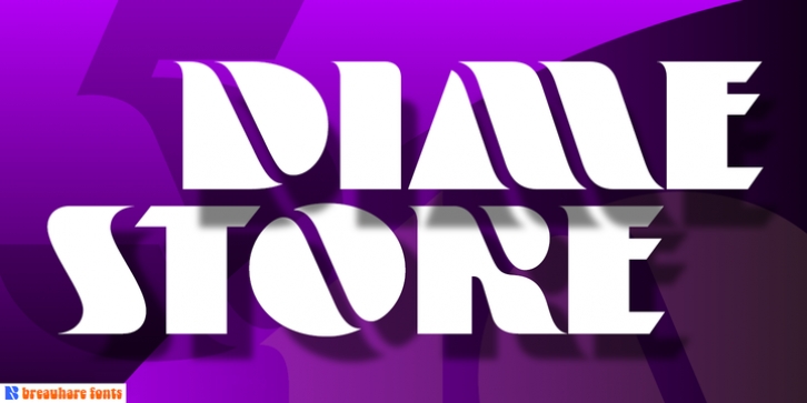 Dime Store font preview