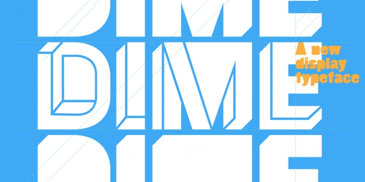 Dime font preview