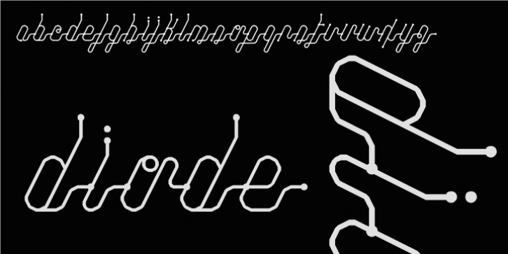 Diode font preview