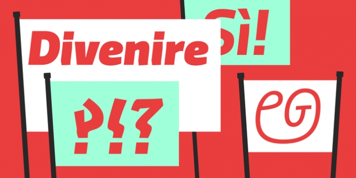 Divenire font preview