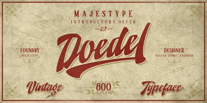 Doedel font preview