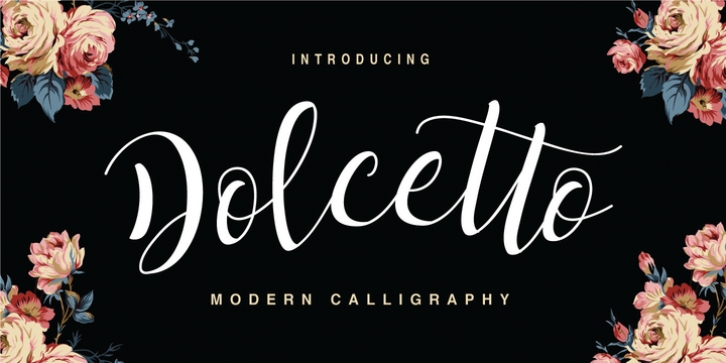 Dolcetto Script font preview