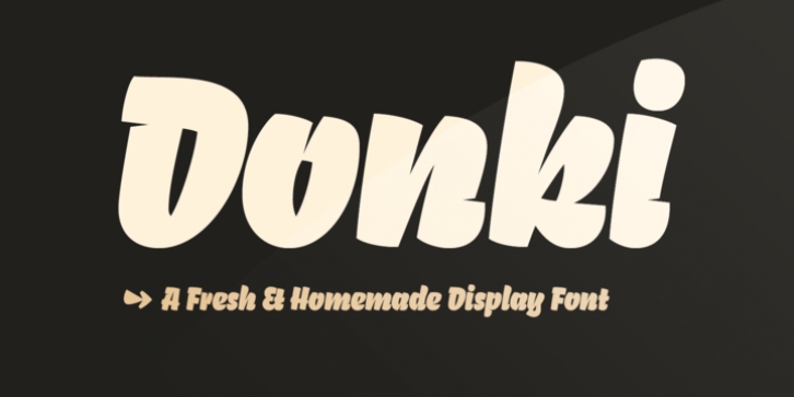 Donki font preview