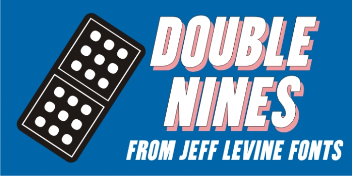 Double Nines JNL font preview