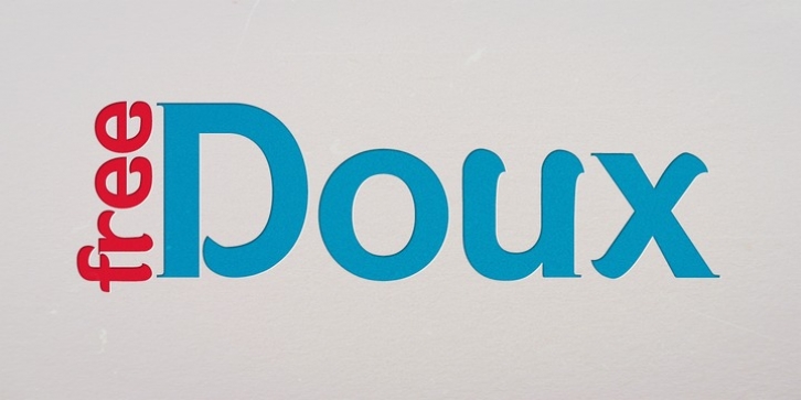 Doux font preview