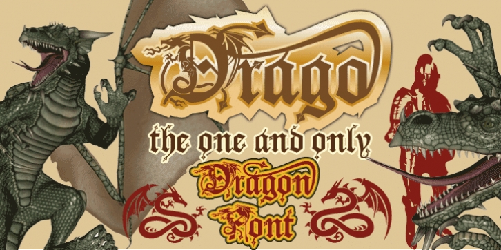 Drago font preview
