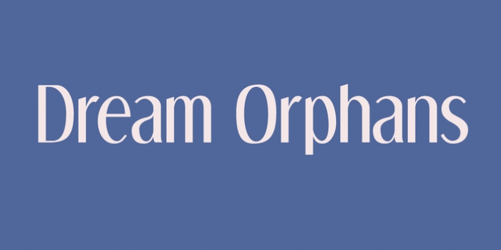 Dream Orphans font preview