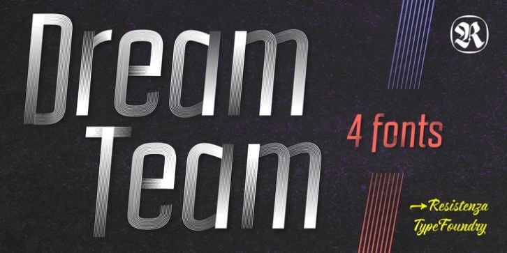 DreamTeam font preview