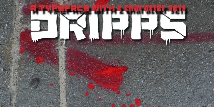 Dripps font preview