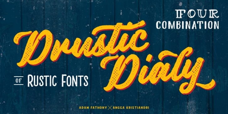 Drustic Dialy font preview