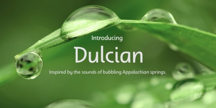 Dulcian font preview