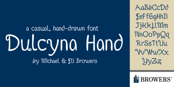 Dulcyna Hand font preview