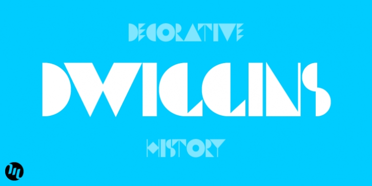 Dwiggins Deco font preview