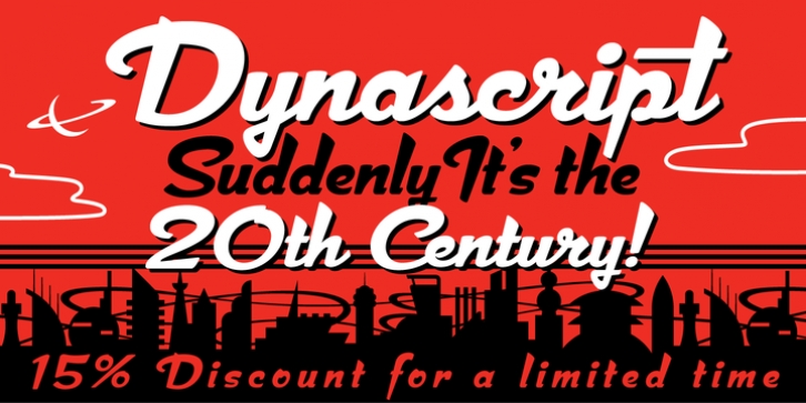 Dynascript font preview