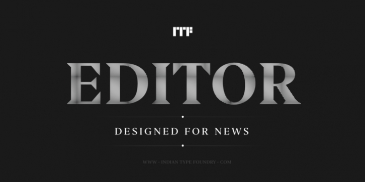 Editor font preview