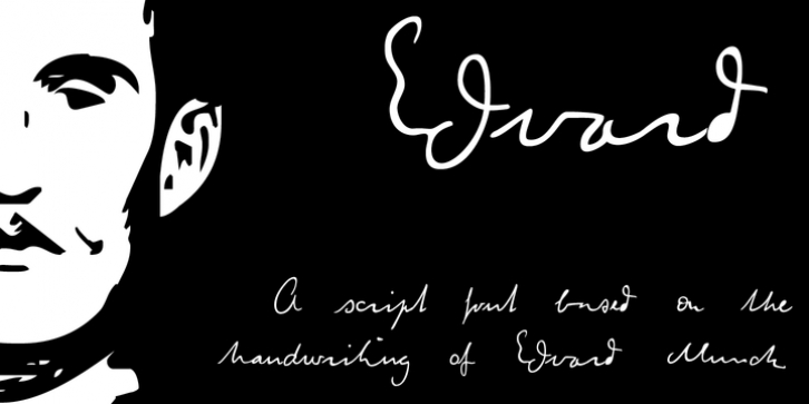 Edvard font preview