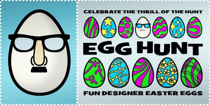 Egg Hunt BTN font preview