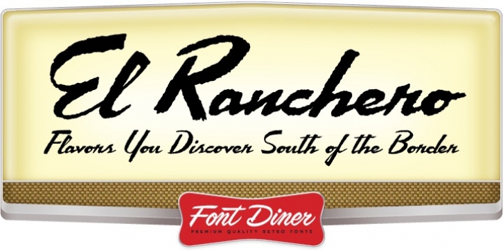 El Ranchero font preview