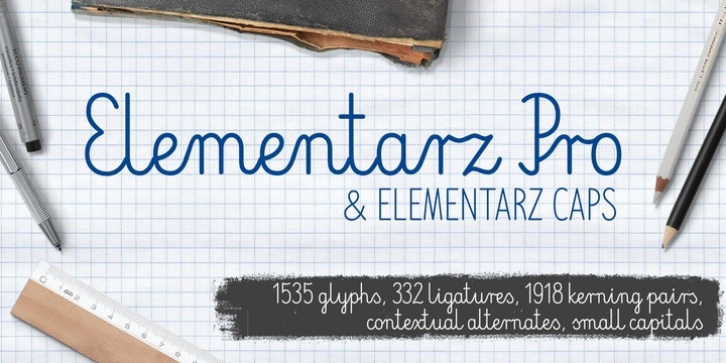 Elementarz Pro font preview