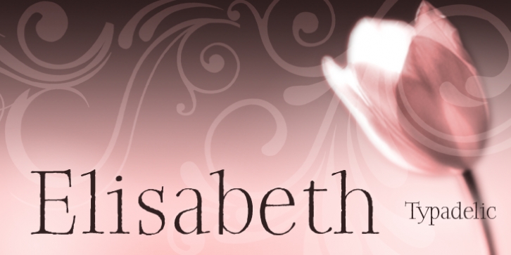 Elisabeth font preview