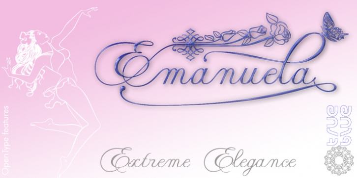 Emanuela font preview