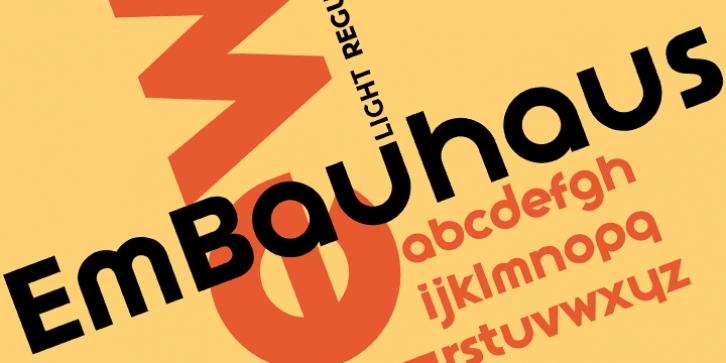 EmBauhaus font preview