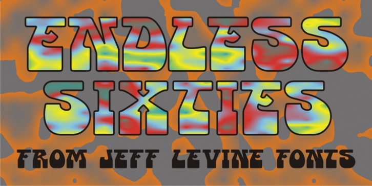 Endless Sixties JNL font preview