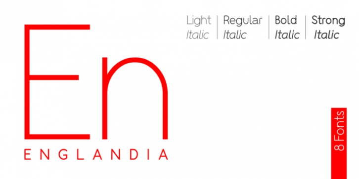 Englandia font preview