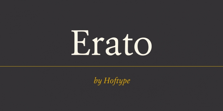 Erato font preview