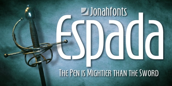 Espada font preview