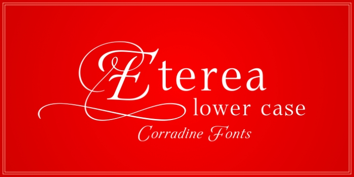 Eterea LC font preview