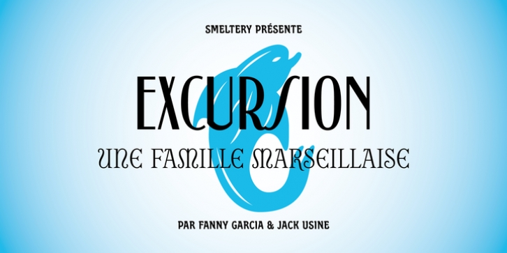 Excursion font preview