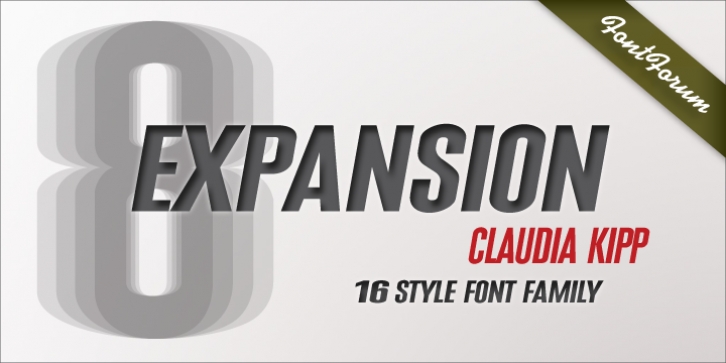 Expansion font preview