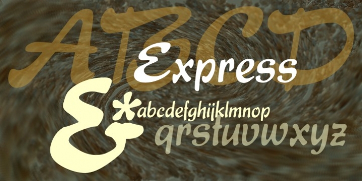 Express font preview